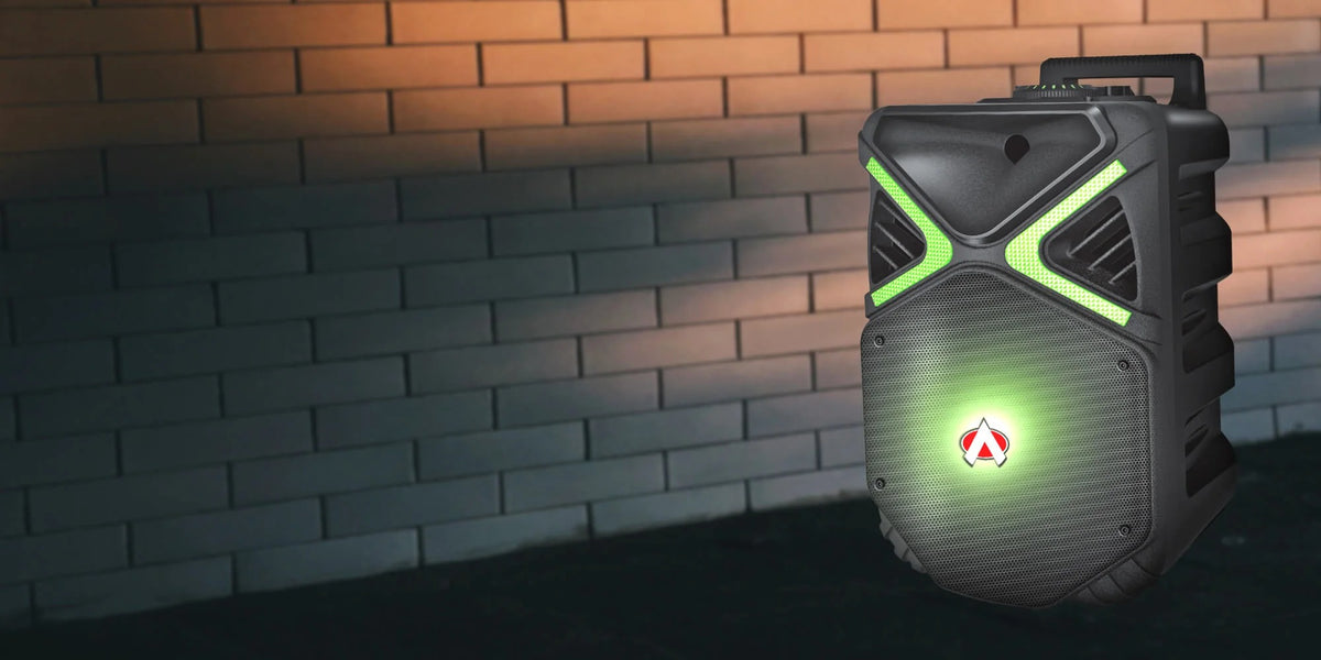 Audionic Mehfil MH-810 10-Inch Portable Bluetooth Trolley Speaker with Wireless Mic