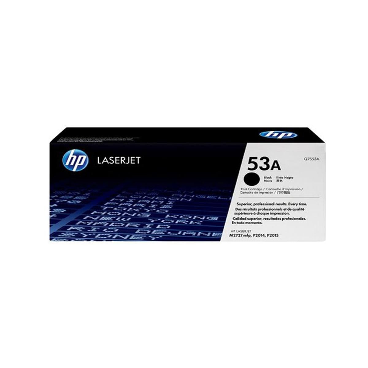 HP 53A (Q7553A) Black Laser Printer Toner Cartridge