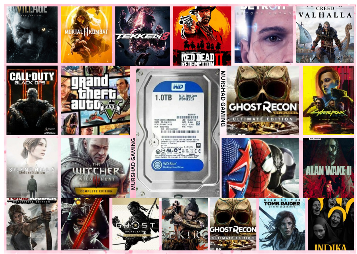 Preloaded Gaming Hard Drives & Internal PC Storage