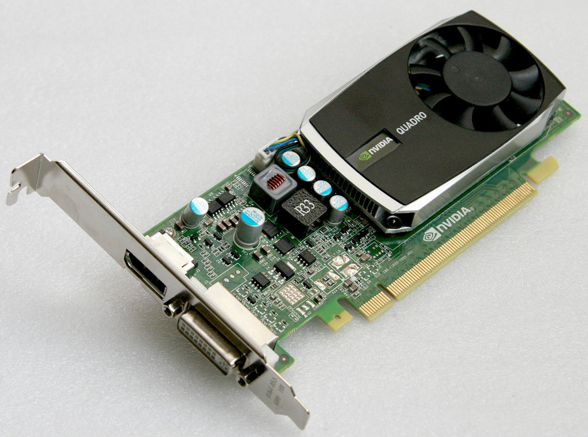 NVIDIA Quadro 600 1GB DDR3 128-Bit Gaming/Graphics Card (Refurbished Lot Stock)