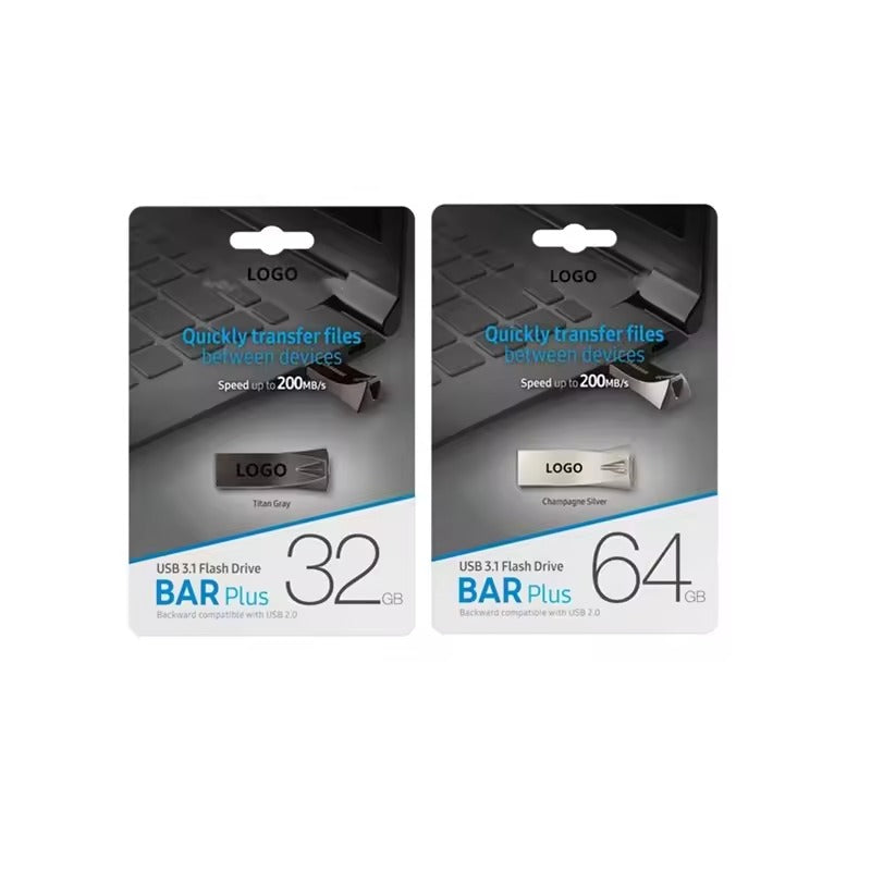 Samsung USB 2.0/3.1 Metal Flash Drive (Local China Replica / Economy Lot)