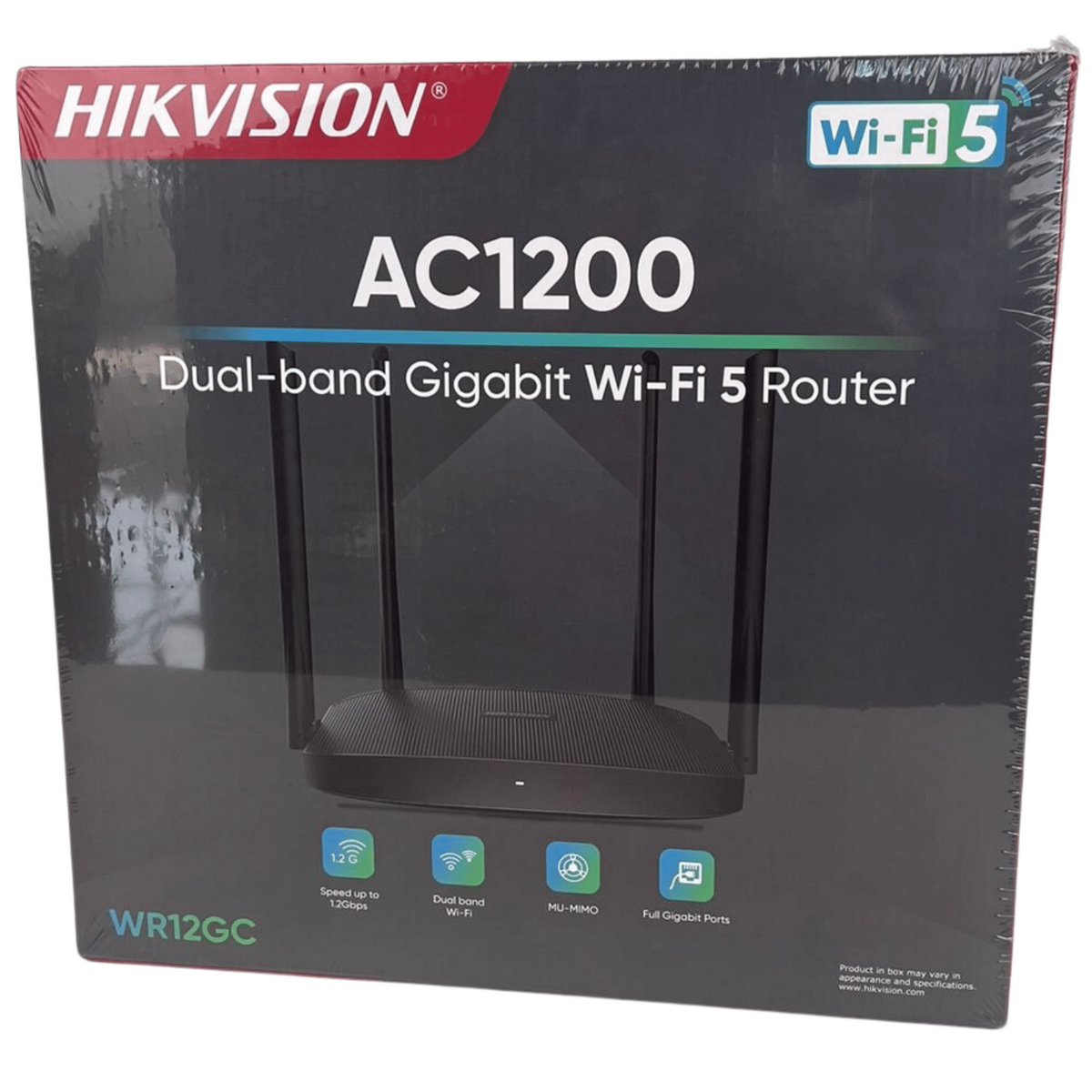 Hikvision DS-2WR12C AC1200 Dual-Band Wireless Wi-Fi Router