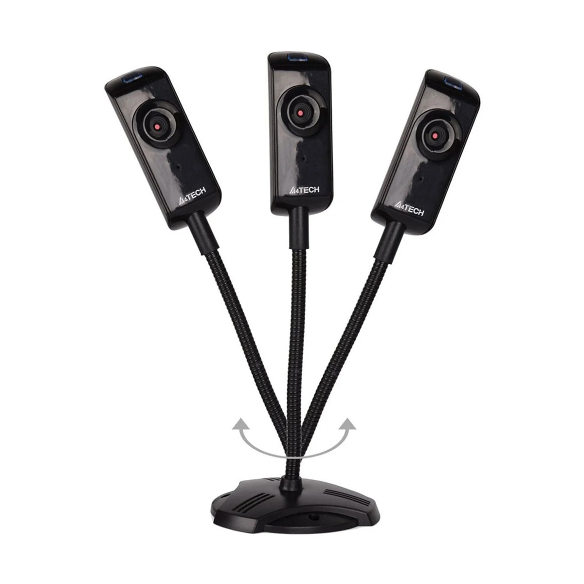 A4Tech PK-810G Anti-Glare WebCam (Built-in Microphone, HD Video, Plug and Play)