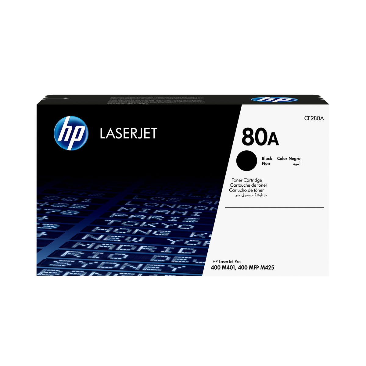 HP 80A (CF280A) Black Laser Printer Toner Cartridge