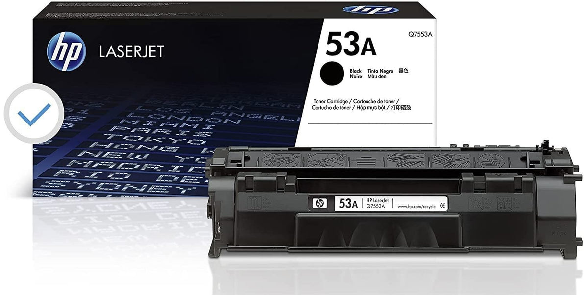 HP 53A (Q7553A) Black Laser Printer Toner Cartridge