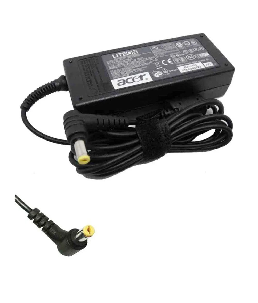 Acer Laptop Charger 19V 4.74A 90W (Round Pin Adapter)