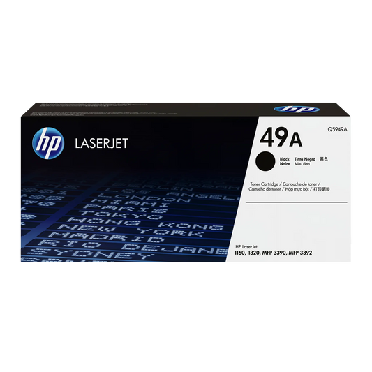 HP 49A (Q5949A) Black Laser Printer Toner Cartridge