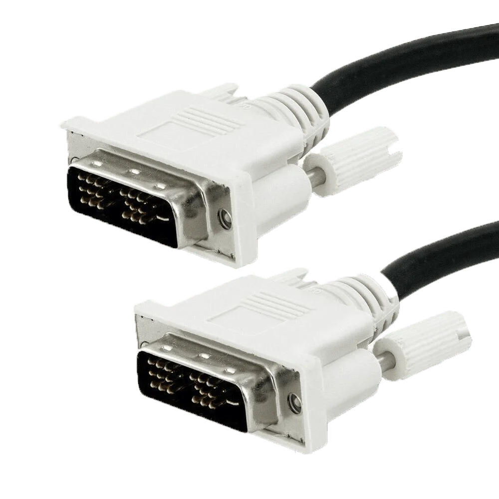 Original Branded DVI-D Dual Link Video Cable ( Male to Male, Heavy Duty Imported Lot Stock)