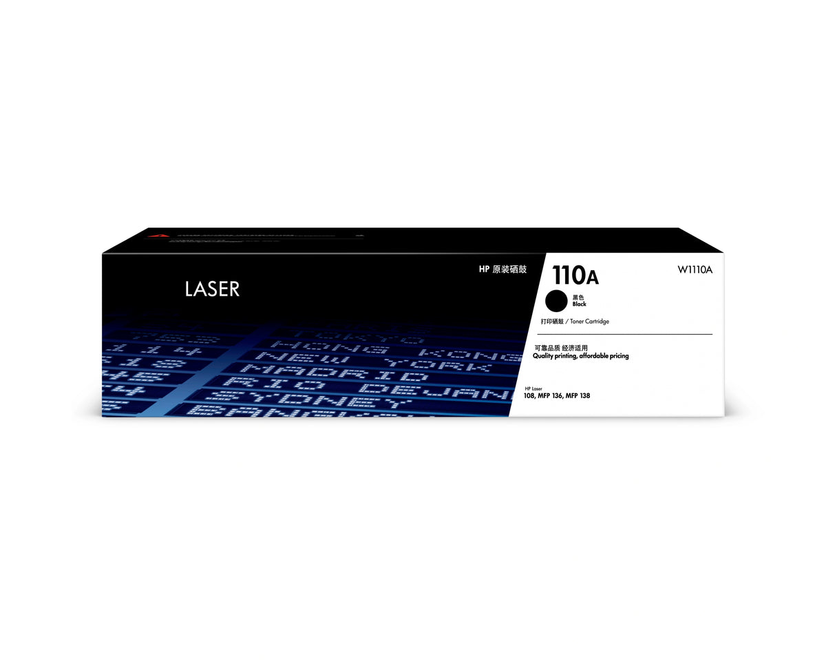 HP 110A (W1110A) Black Laser Printer Toner Cartridge