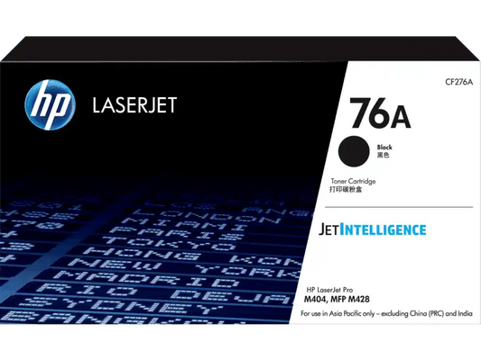 HP 76A with counter Chip (CF276A) Black Laser Printer Toner Cartridge