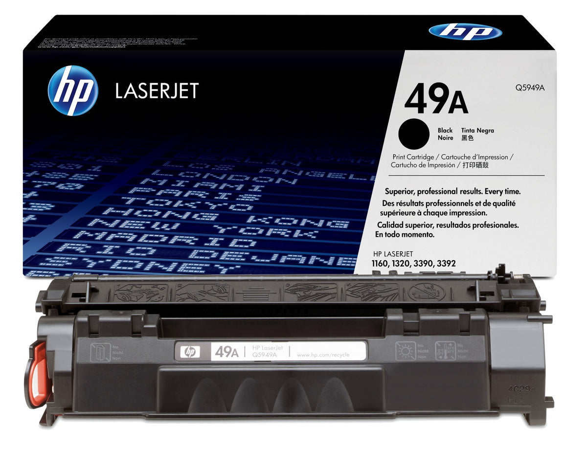 HP 49A (Q5949A) Black Laser Printer Toner Cartridge
