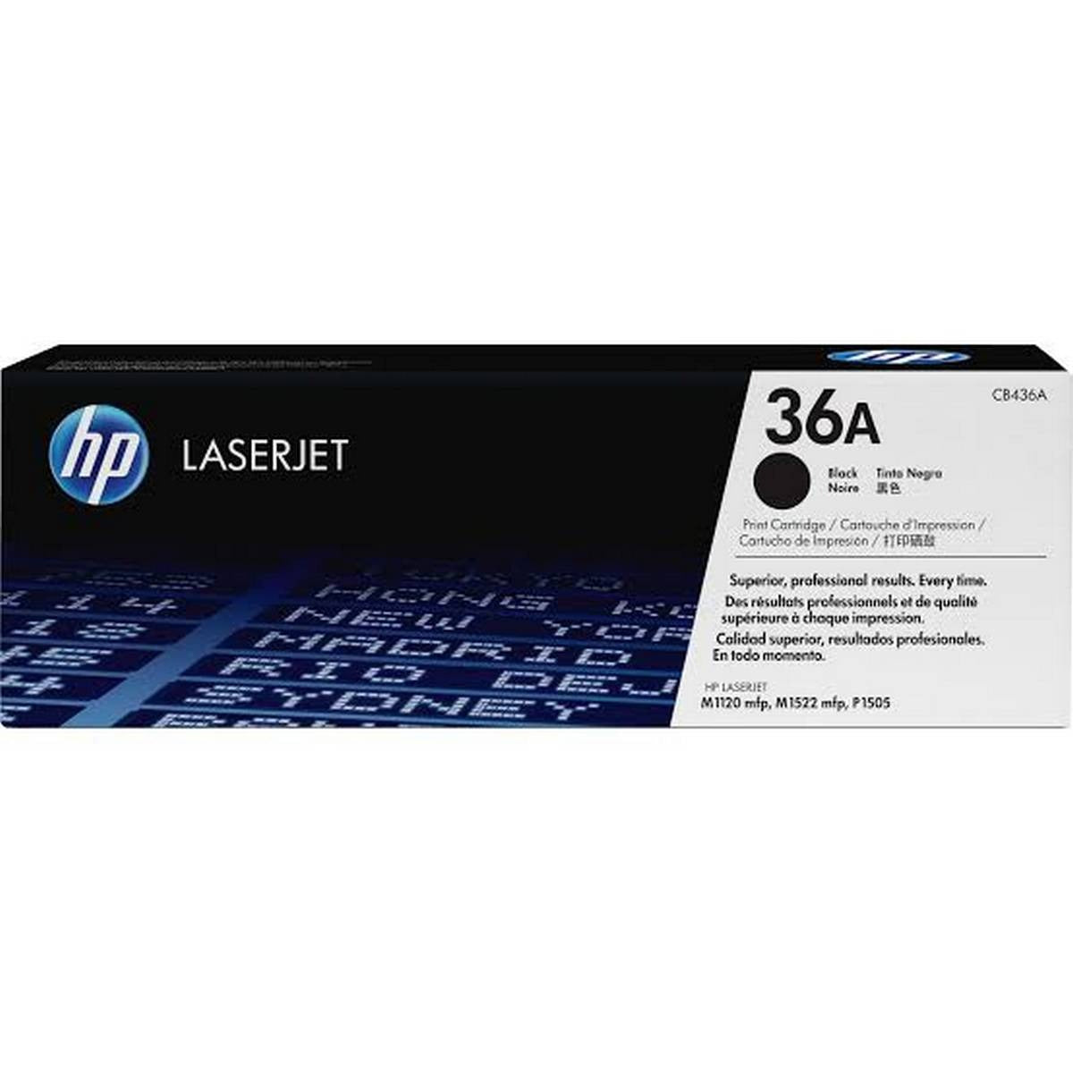 HP 36A (CB436A) Black Laser Printer Toner Cartridge