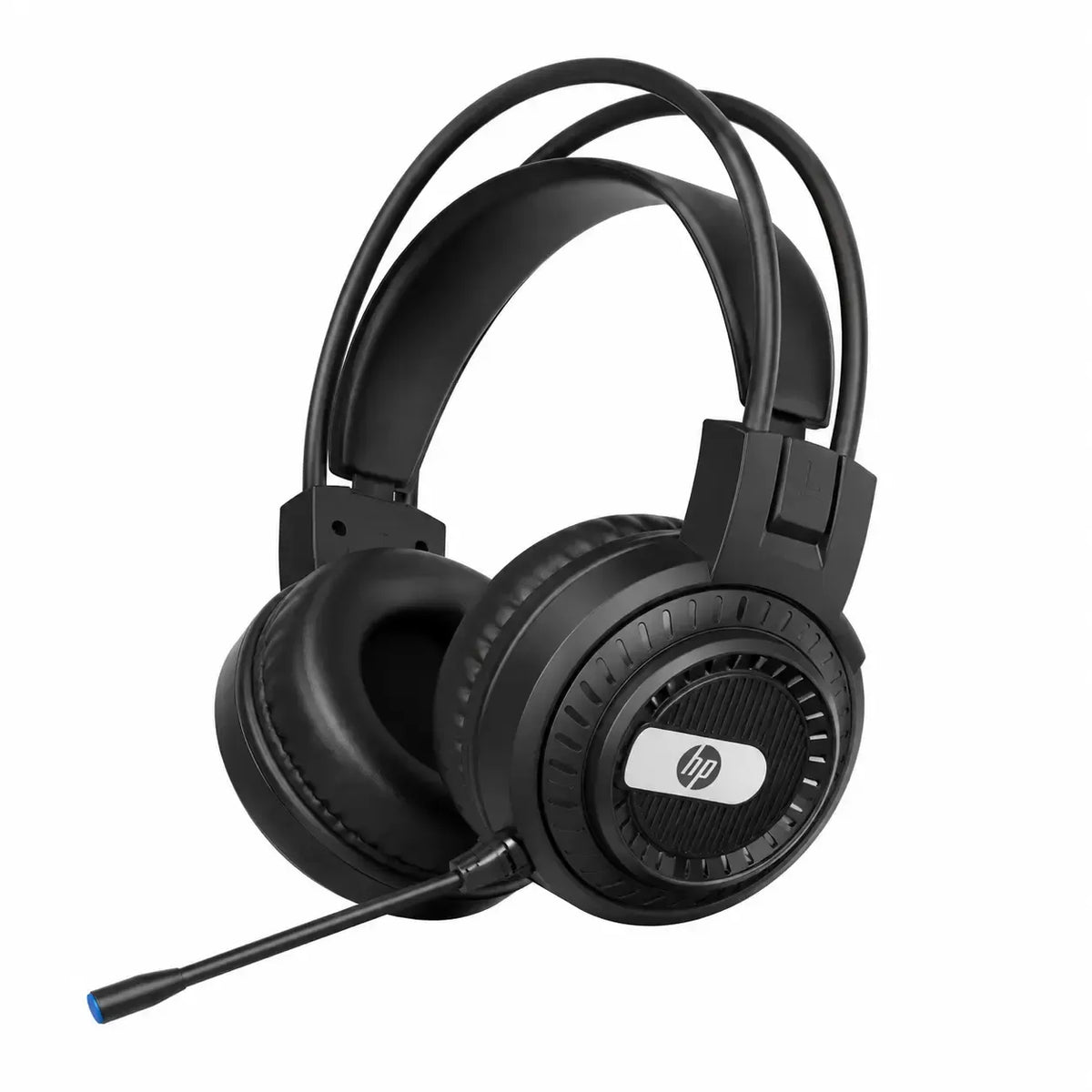 HP DHE-8008U Wired Stereo Gaming Headset (Over-Ear, Noise-Isolating Mic, LED Lighting, USB Plug)