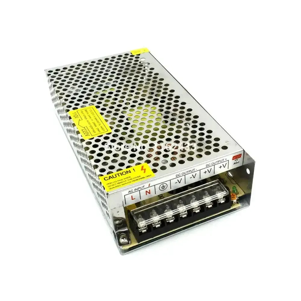 12v 10Amp CCTV Power Supply-12V 10A 120W Switching Power Supply Box (AC to DC Metal Cased SMPS for CCTV Cameras & LED)