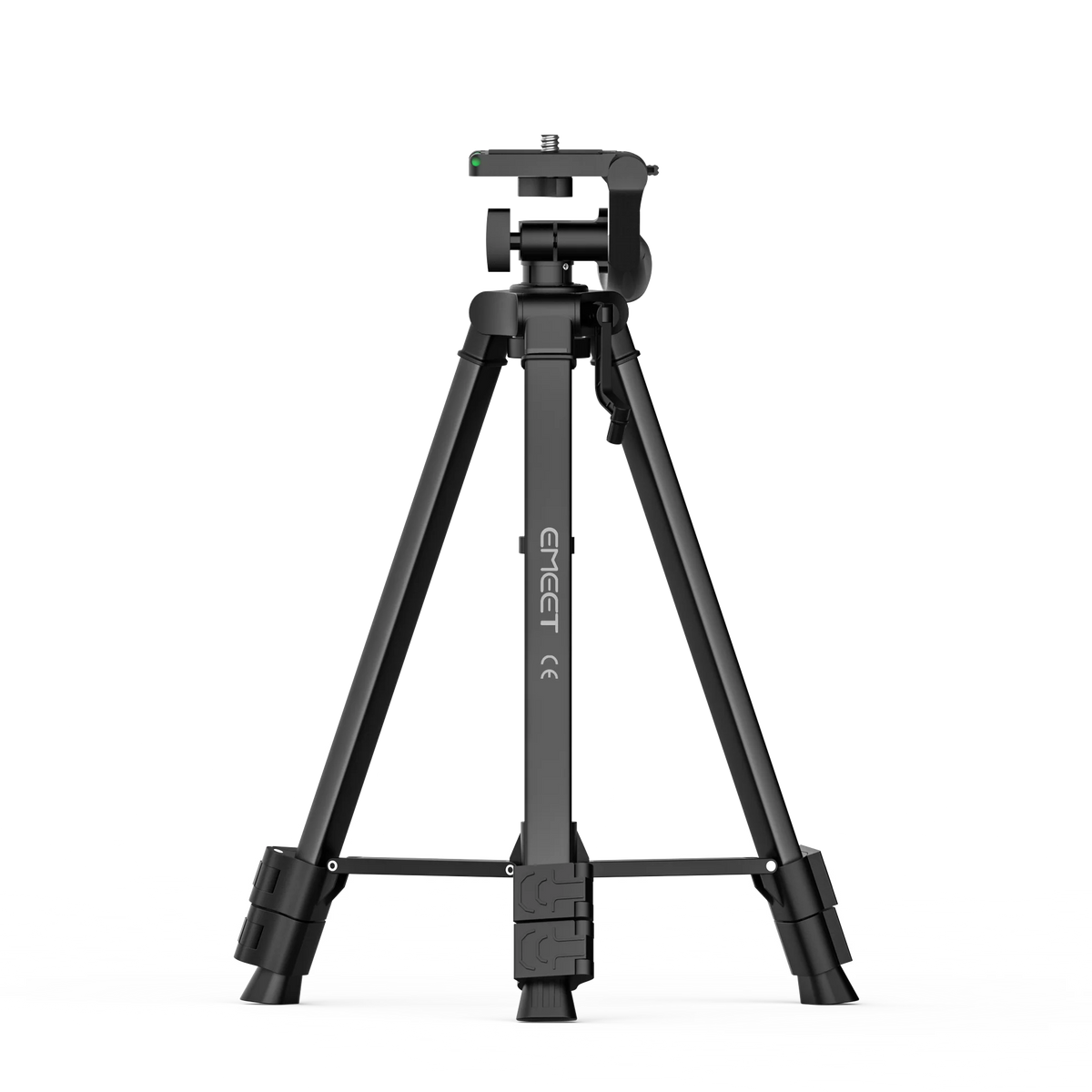3366 Professional Aluminum Camera & Mobile Tripod Stand (3-Way Pan Head, Quick Release Plate, Universal Phone Holder)