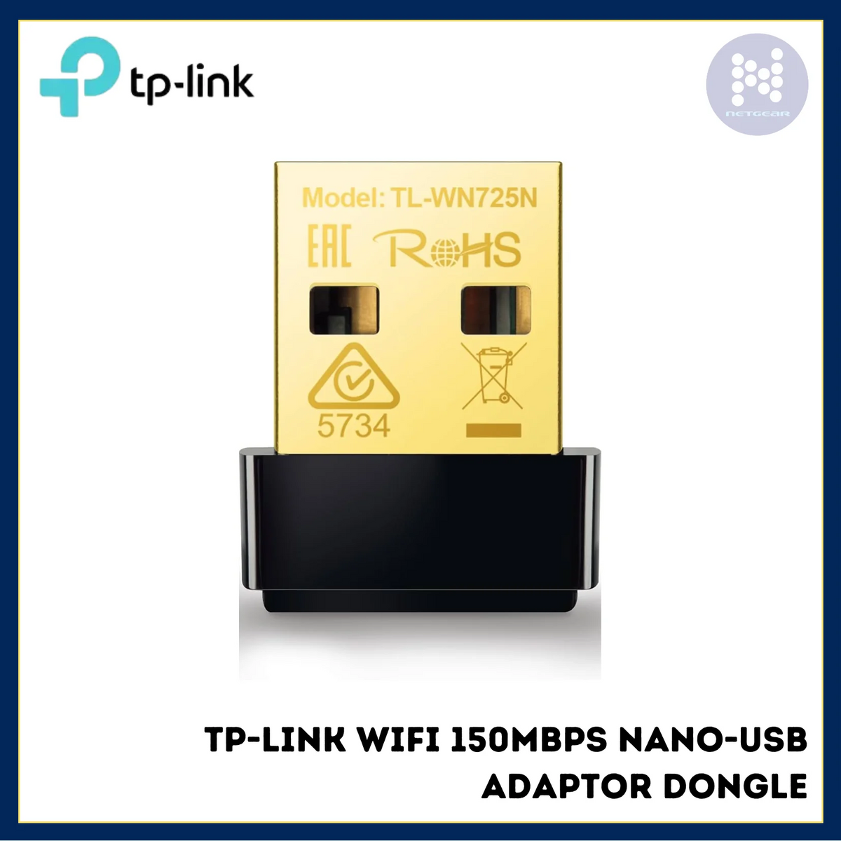 TP-Link TL-WN725N 150Mbps Nano Wireless N USB Adapter