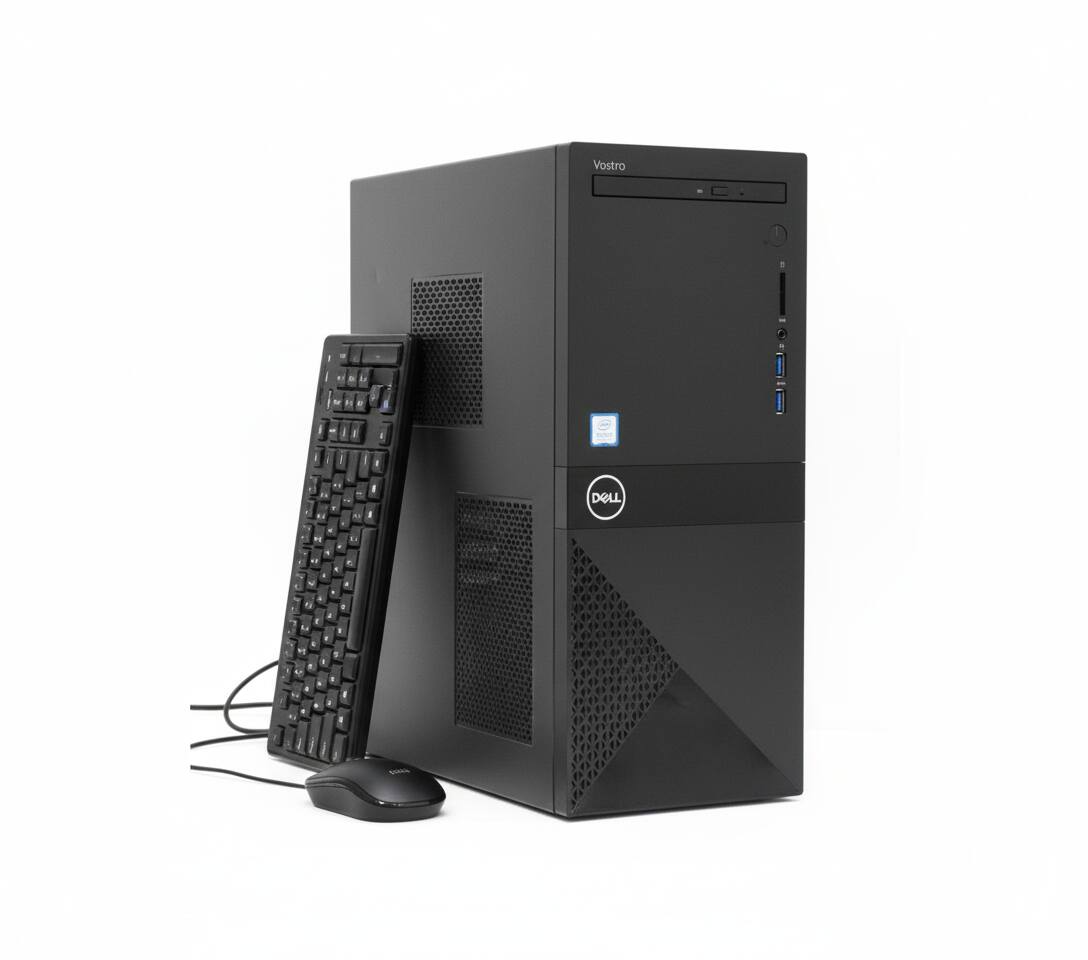 Dell Vostro 3670 Mini Tower Business & Gaming PC (Intel Core i3 / i5 / i7 8th Gen Supported, Branded Refurbished Desktop)