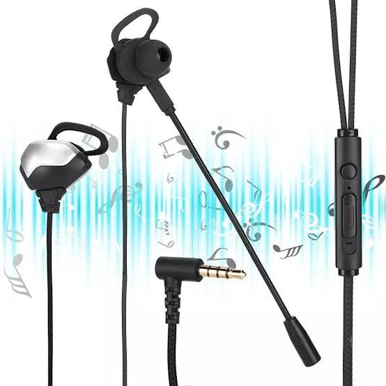 Altec Lansing ALBH9609 In-Ear Gaming Earbuds with Dual Microphone & In-Line Control