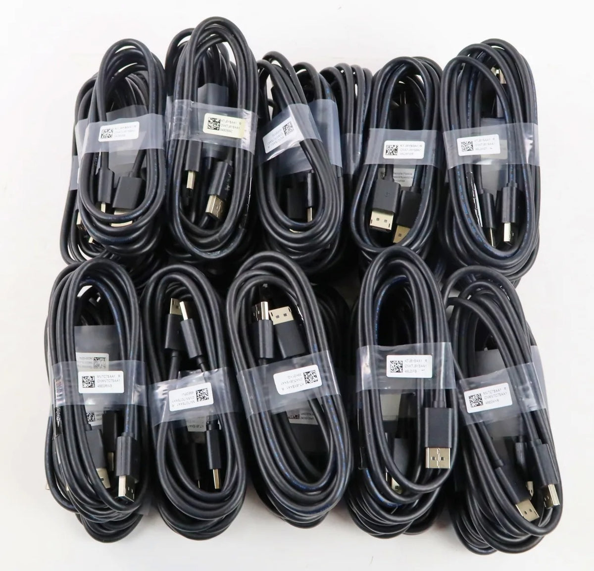 Original Dell DisplayPort to DisplayPort Cable (6 Feet / 1.8 Meter, Male to Male, Heavy Duty Branded Lot Stock)