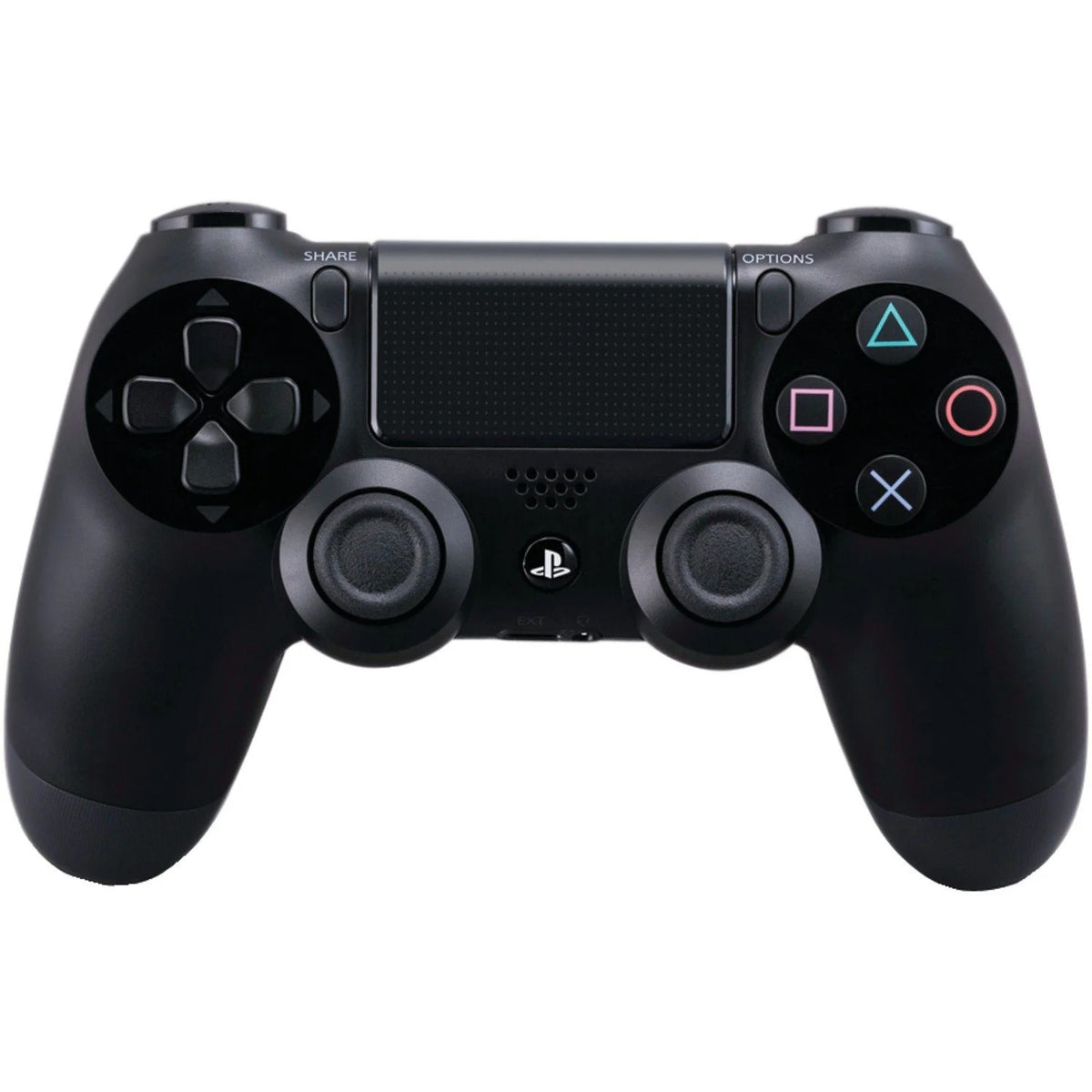DualShock 4 Wireless Gaming Controller Replica for PS4 & PC (Bluetooth, Motion Control, Touchpad - Jet Black)