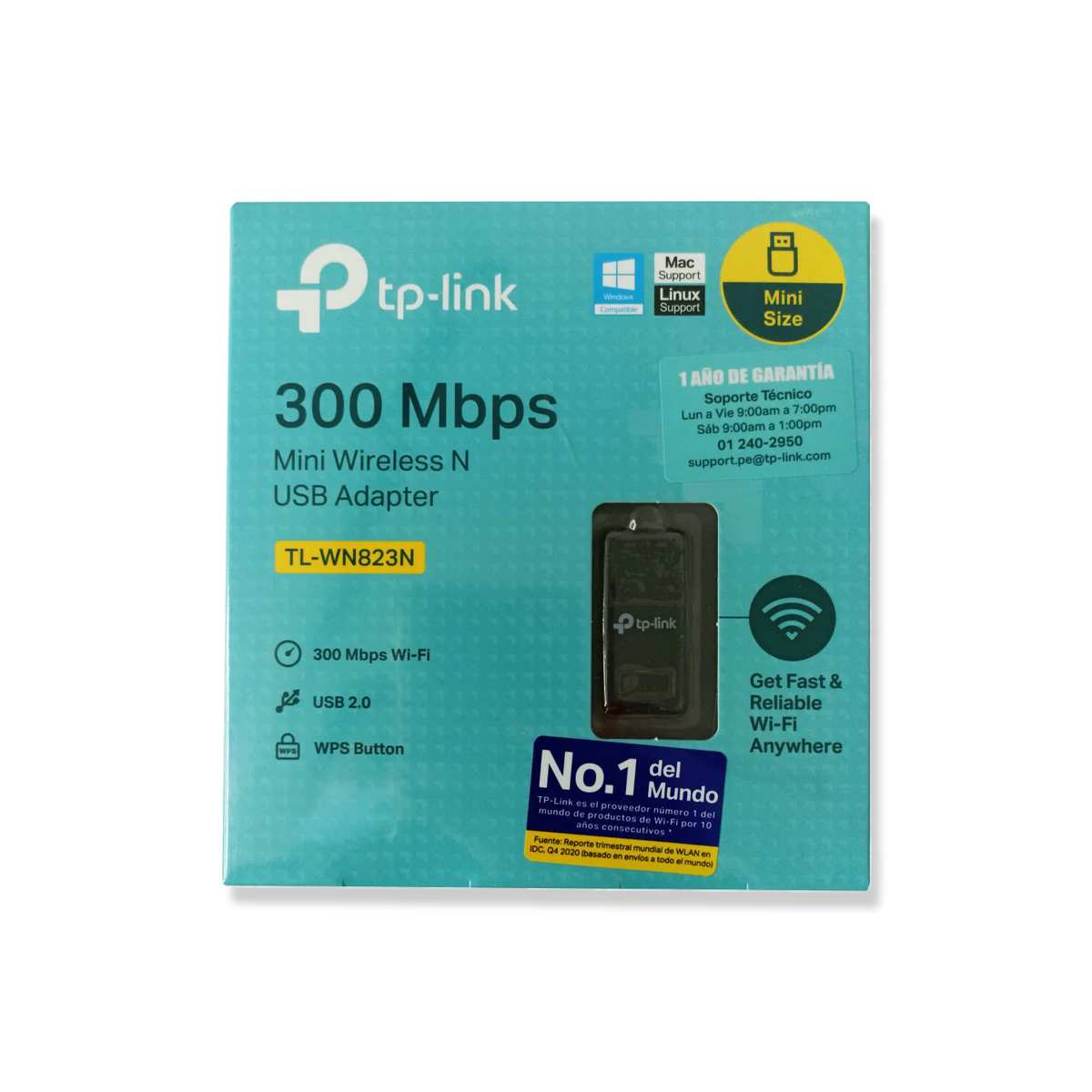 TP-Link TL-WN823N 300Mbps Mini Wireless N USB Adapter