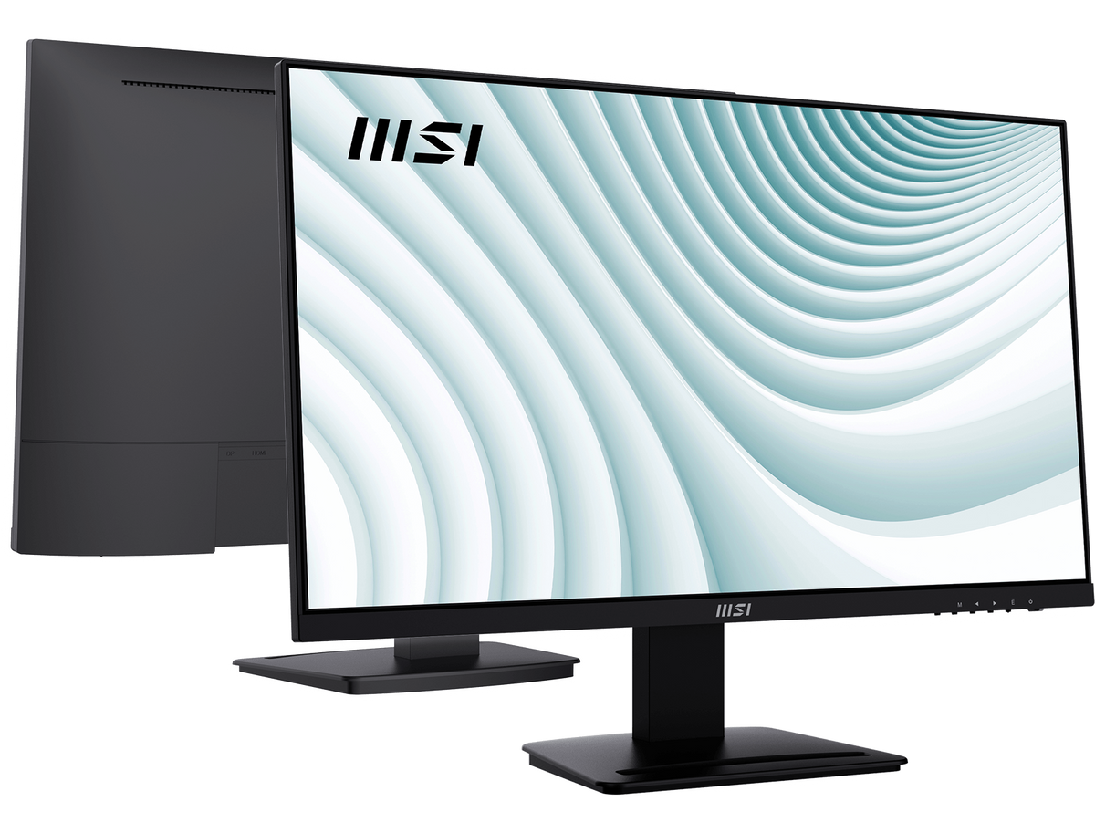 MSI PRO MP273A 27-Inch FHD IPS Productivity Monitor (100Hz Refresh Rate, 1ms MPRT, Built-in Speakers, Eye Care, HDMI / DisplayPort / VGA)