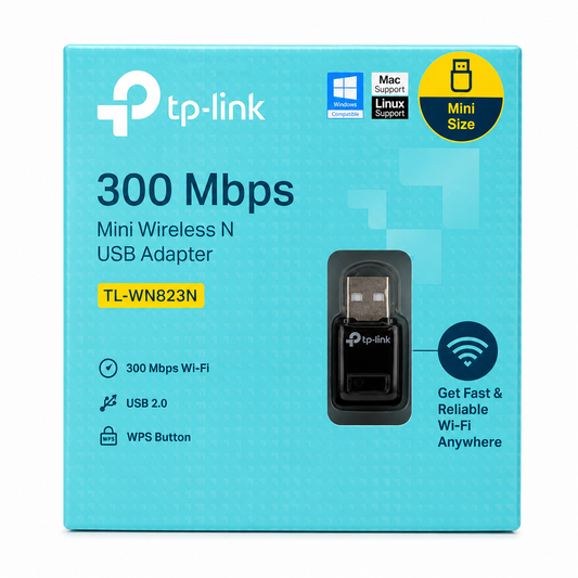 TP-Link TL-WN823N 300Mbps Mini Wireless N USB Adapter