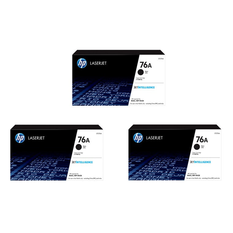 HP 76A with counter Chip (CF276A) Black Laser Printer Toner Cartridge