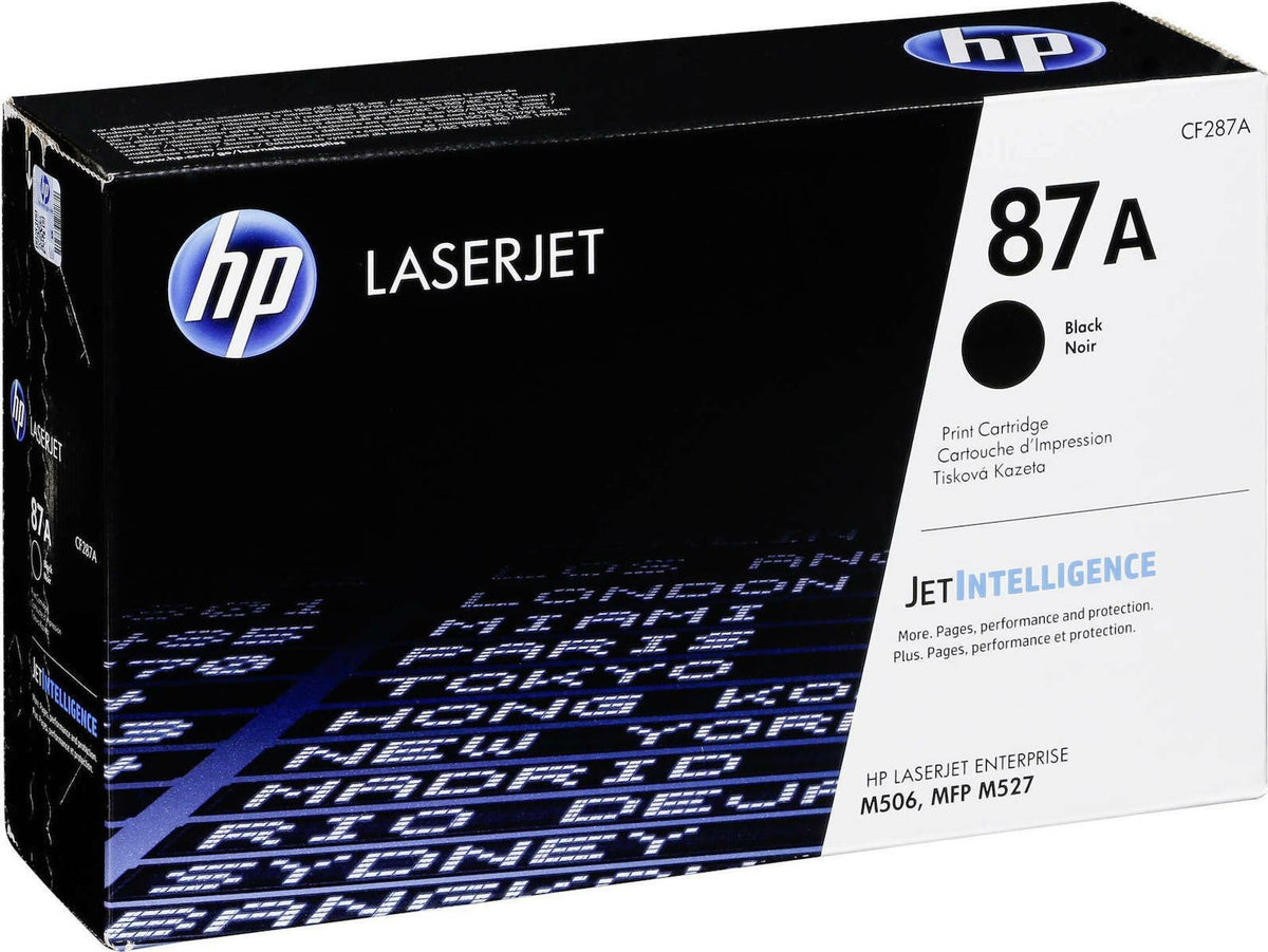 HP 87A (CF287A) Black Laser Printer Toner Cartridge