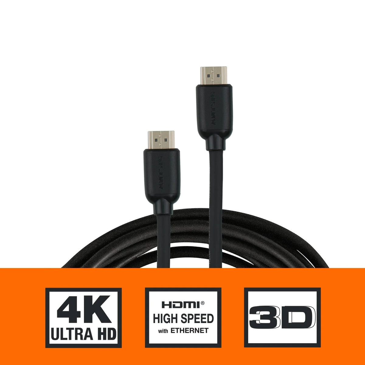 High Speed 4K HDMI 2.0V 3D Premium Quality HD Cable 15M