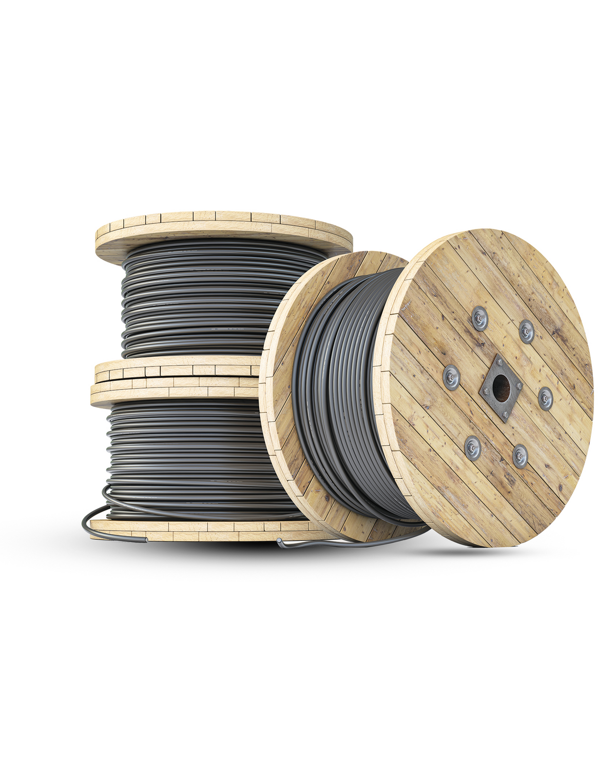 2-Core Outdoor Single Mode Drop Fiber Cable  (FTTH Self-Supporting Steel Wire Core, Black )1M