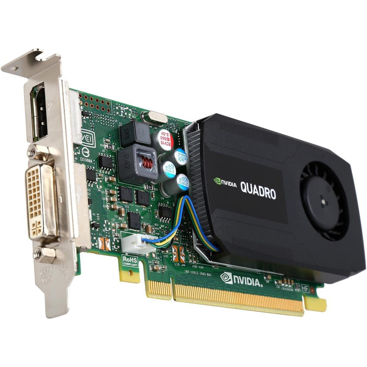NVIDIA Quadro 600 1GB DDR3 128-Bit Gaming/Graphics Card (Refurbished Lot Stock)