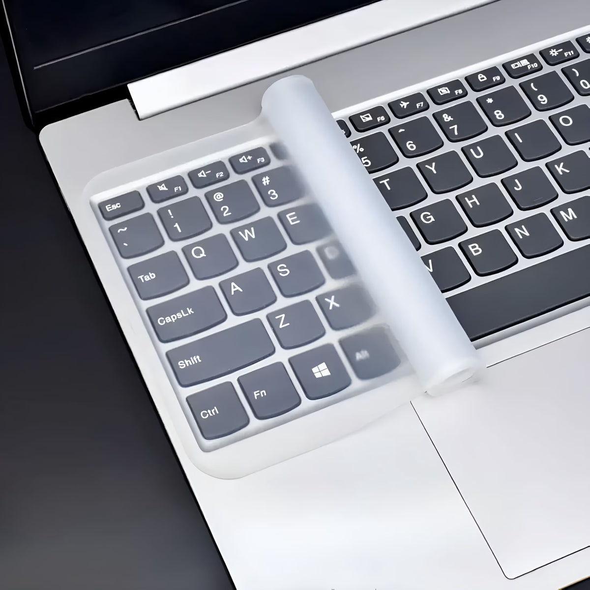 15.6-Inch Universal Laptop 3-in-1 Protection Kit (Screen Guard, Keyboard Cover, Back Body Skin)