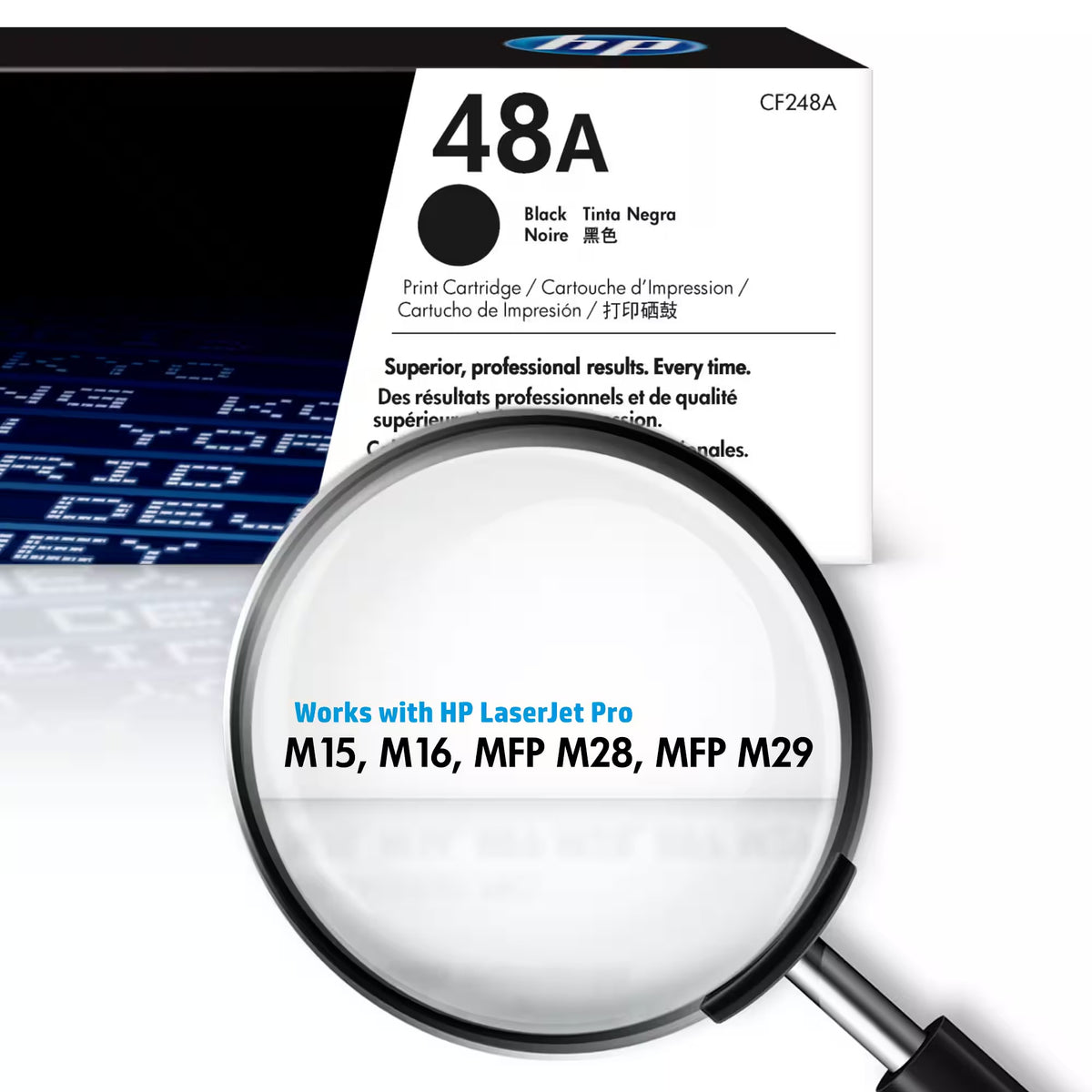 HP 48A (CF248A) Black Laser Printer Toner Cartridge