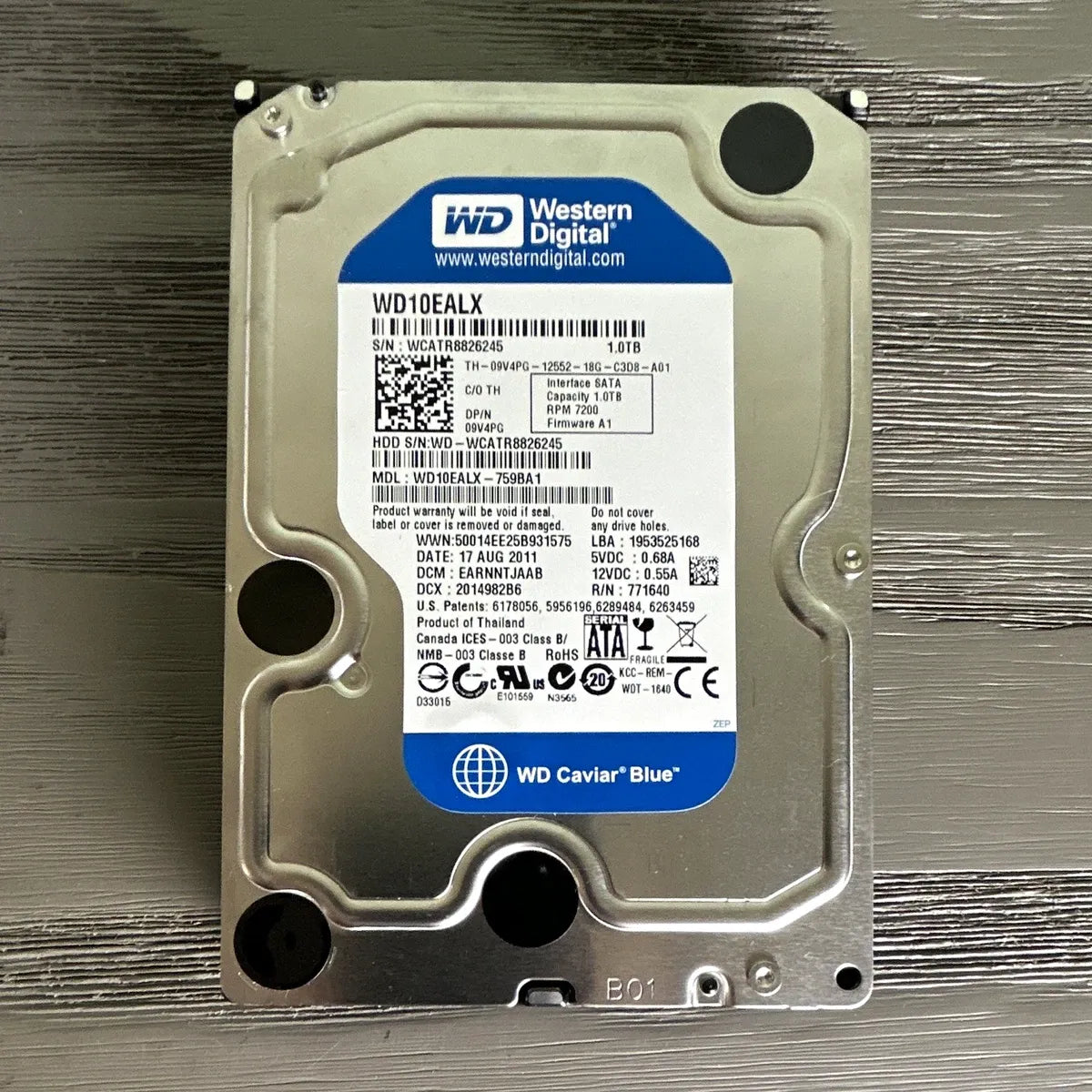 1TB 3.5" SATA III Internal Desktop PC Hard Disk Drive (Used / Imported Lot Stock - Tested & Working)