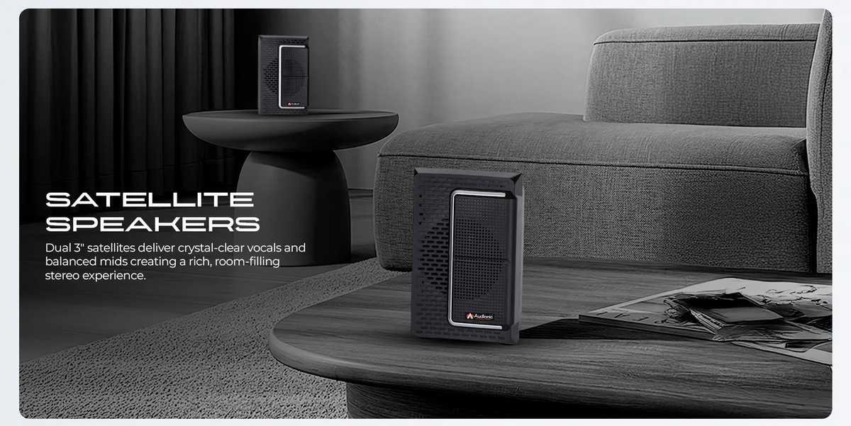 Audionic ROAR Pro 2.1 Channel Multimedia Speaker System