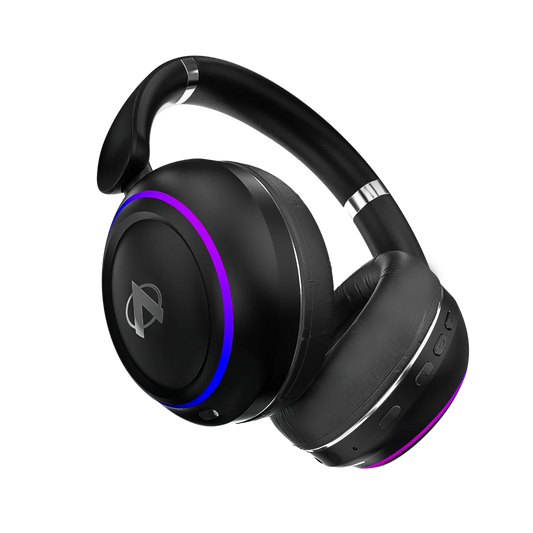 Audionic Hammer Wireless Over-Ear Gaming Headphones (Bluetooth 5.4, RGB Lights)
