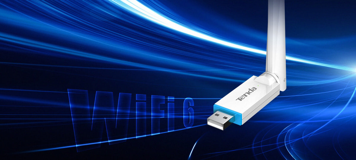 Tenda U2 AX300 Wi-Fi 6 High Gain Wireless USB Network Adapter