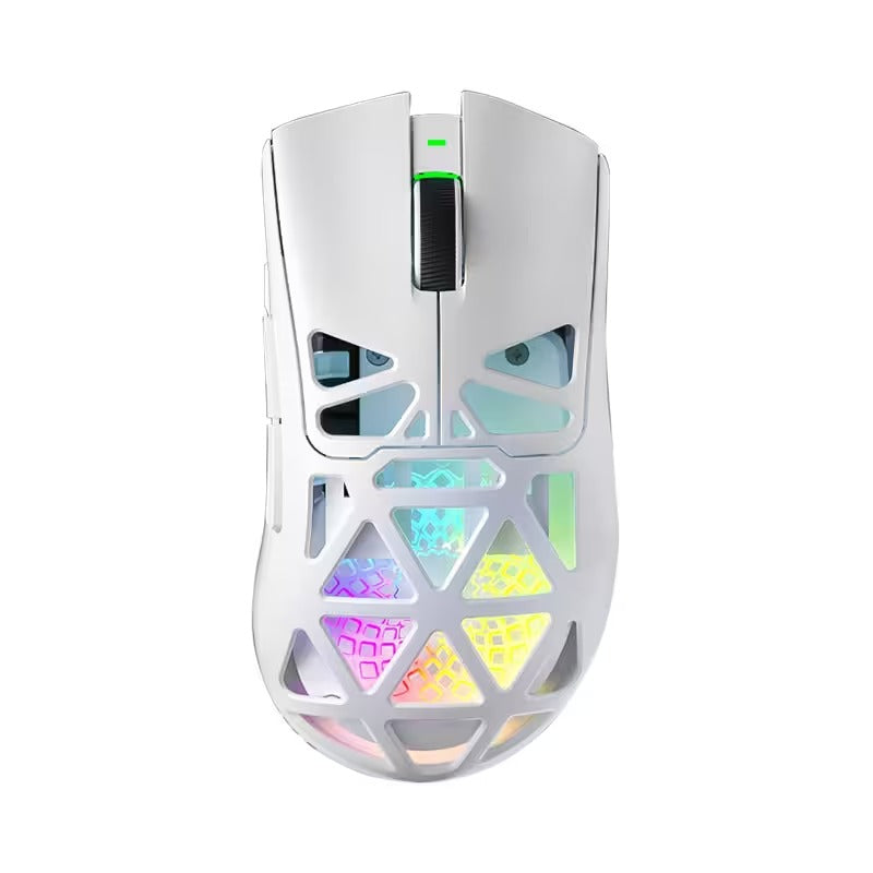 AULA SC620 Tri-Mode Lightweight Wireless Gaming Mouse (PAW3311 Sensor, 12000 DPI, 1000Hz Polling Rate, 67g Honeycomb Shell)