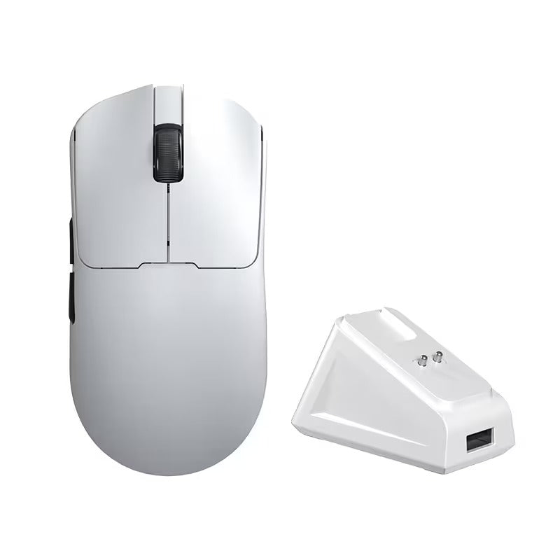 AULA SC380 Pro Tri-Mode Lightweight Wireless Gaming Mouse with Charging Dock (PAW3311 Sensor, 12000 DPI, 1000Hz Polling Rate, 55g Ultra-Light)