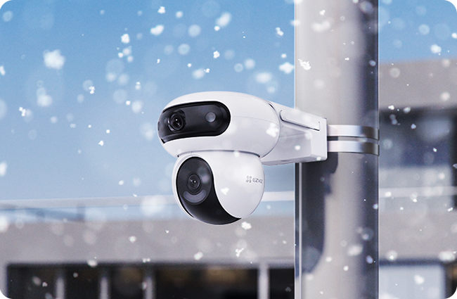EZVIZ H90 Dual 4MP Dual-Lens Pan & Tilt Wi-Fi Security Camera