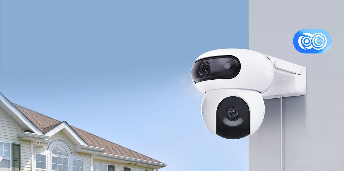 EZVIZ H90 Dual 4MP Dual-Lens Pan & Tilt Wi-Fi Security Camera