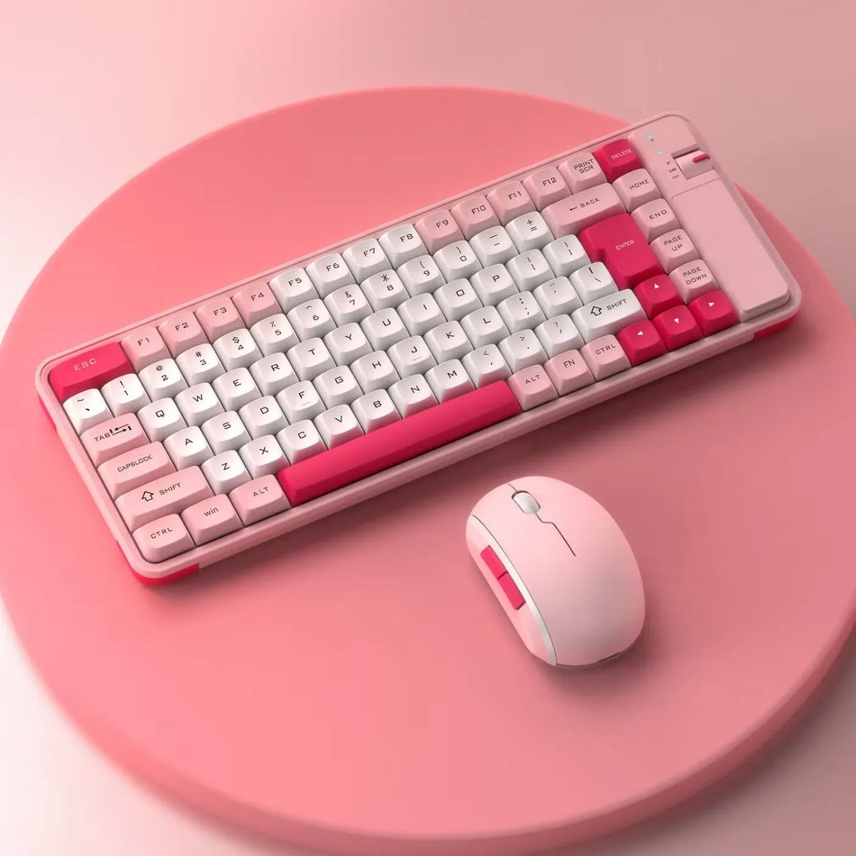 QW07 Wireless Keyboard and Mouse Combo Set (2.4GHz Ultra-Slim Ergonomic Design, Imported Stock)