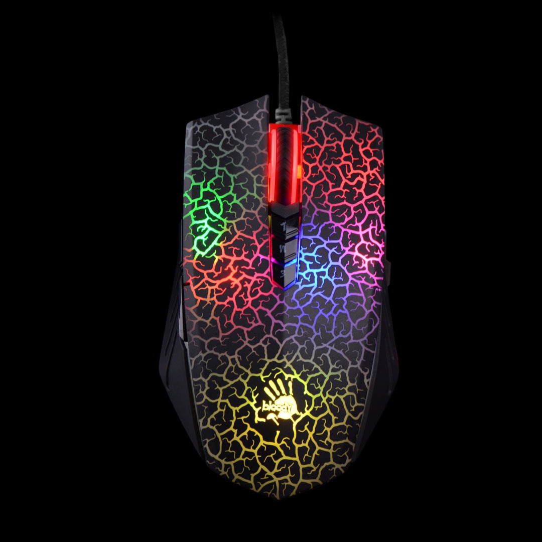 Bloody A70 Light Strike Optical Gaming Mouse (Infrared Micro-Switch, 4000 CPI, 8 Programmable Buttons)