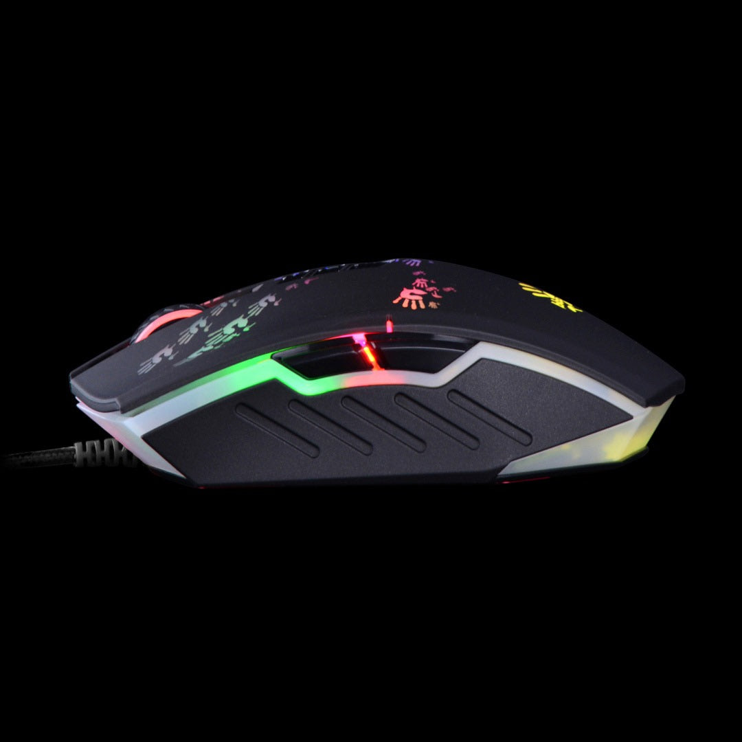 Bloody A60 Light Strike Optical Gaming Mouse (Infrared Micro-Switch, 4000 CPI, 8 Programmable Buttons)