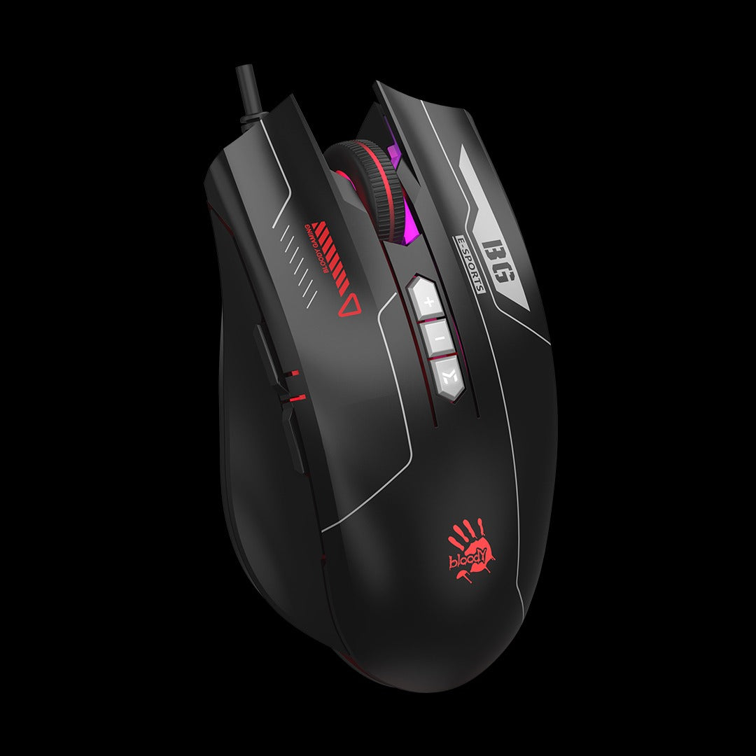 Bloody ES7 RGB Esports Gaming Mouse (PixArt Optical Engine, 6000 CPI, 1ms Response)