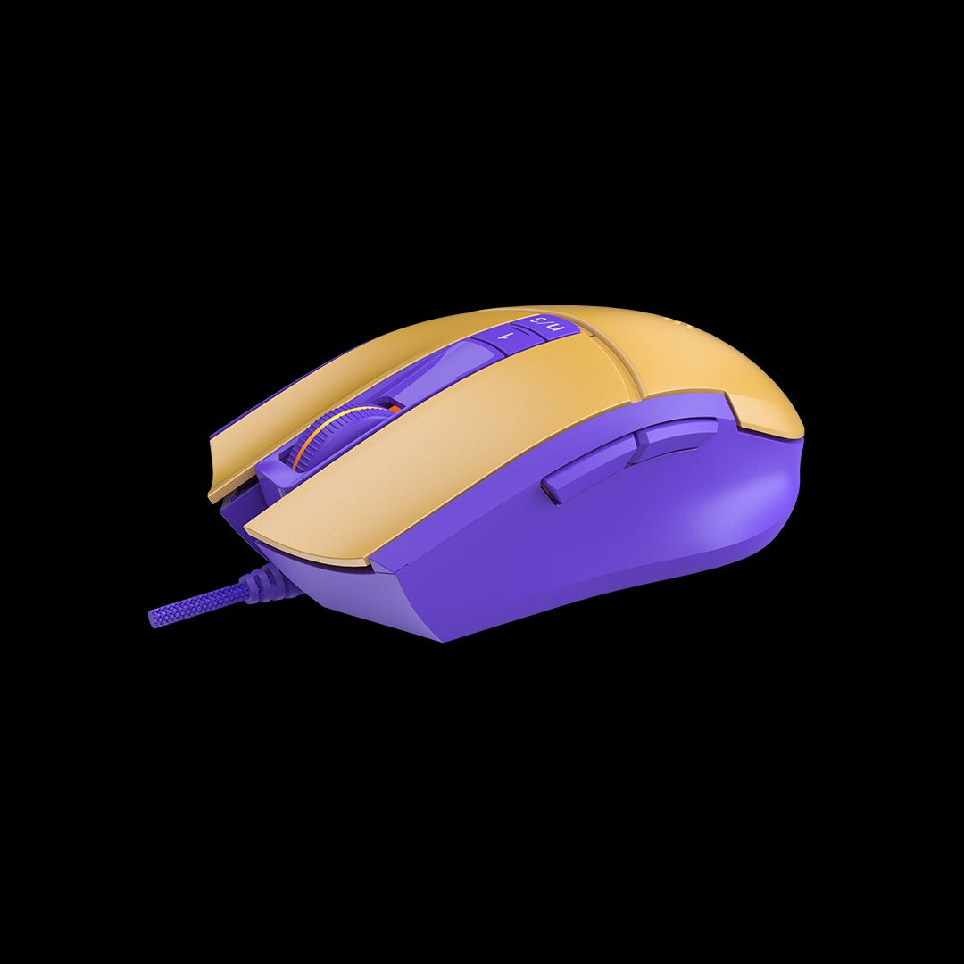Bloody L65 Max Lightweight RGB Esports Gaming Mouse (BC3332-A Sensor, 12000 CPI, 4MB Memory)