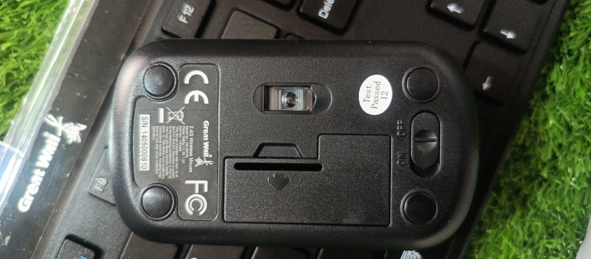 Great Wall DK-9091RL Wireless Keyboard & Optical Mouse Combo (Imported Lot Stock, Slim Design, Quiet Keys)