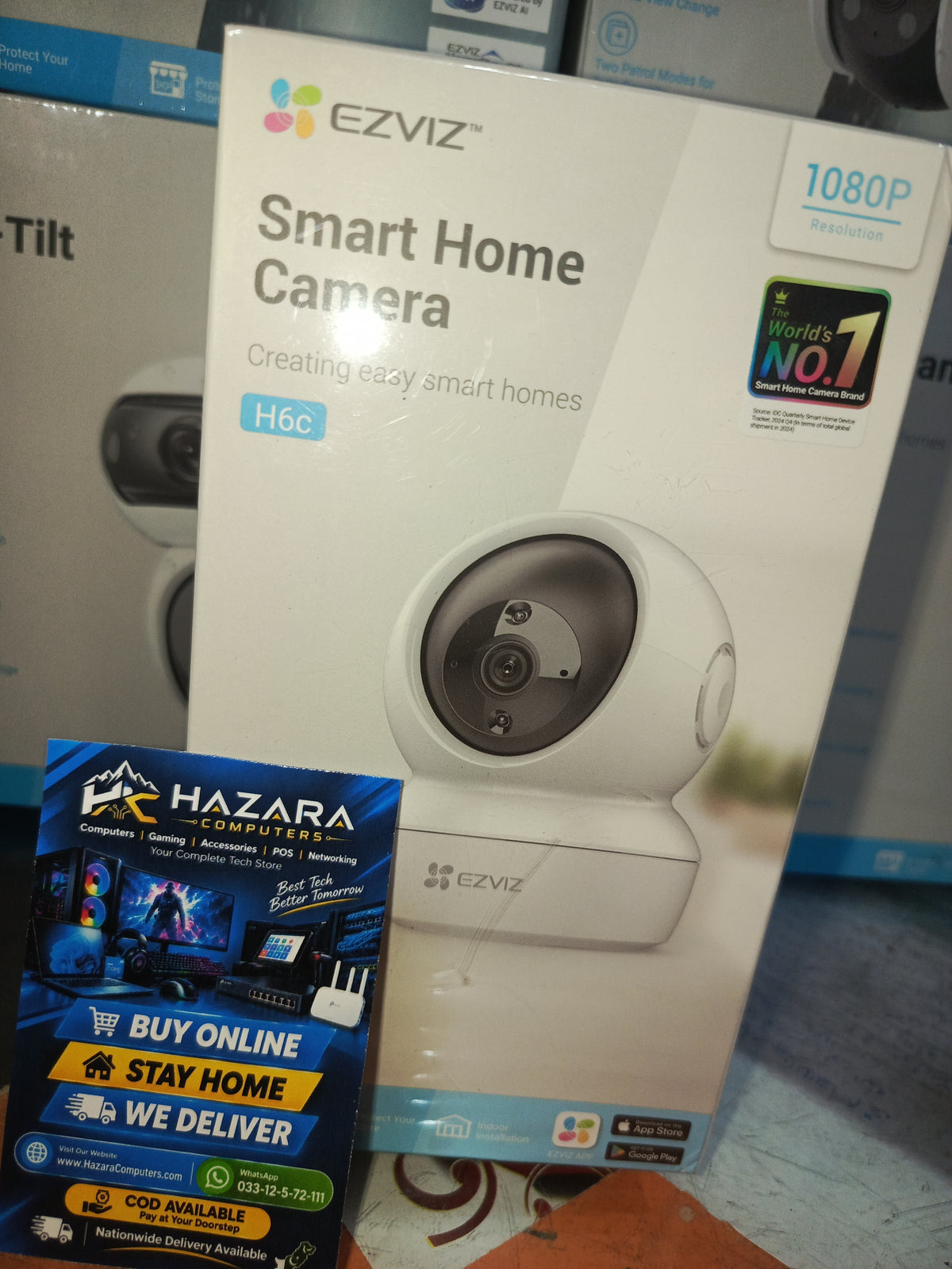 EZVIZ H6c 1080P Pan & Tilt Smart Home Camera